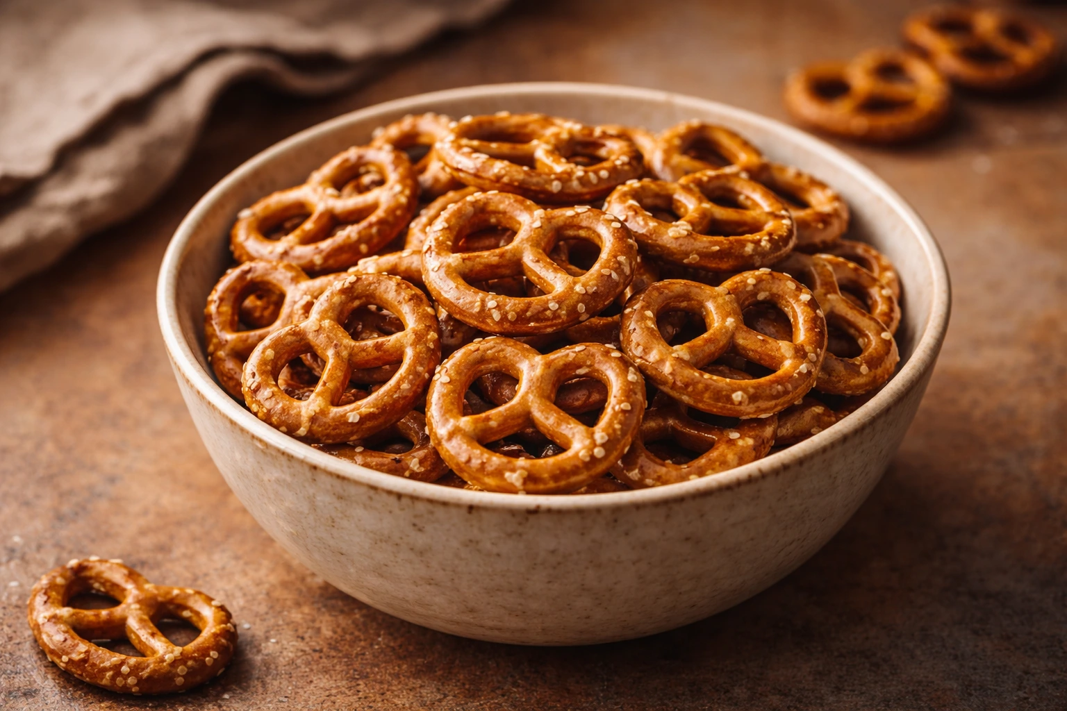 بريتزل مدور