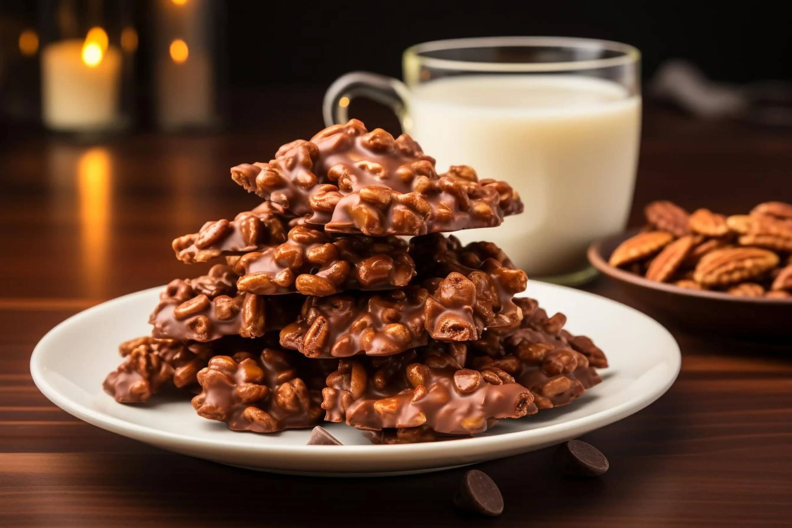 بيكان شيكولاتة بالحليب