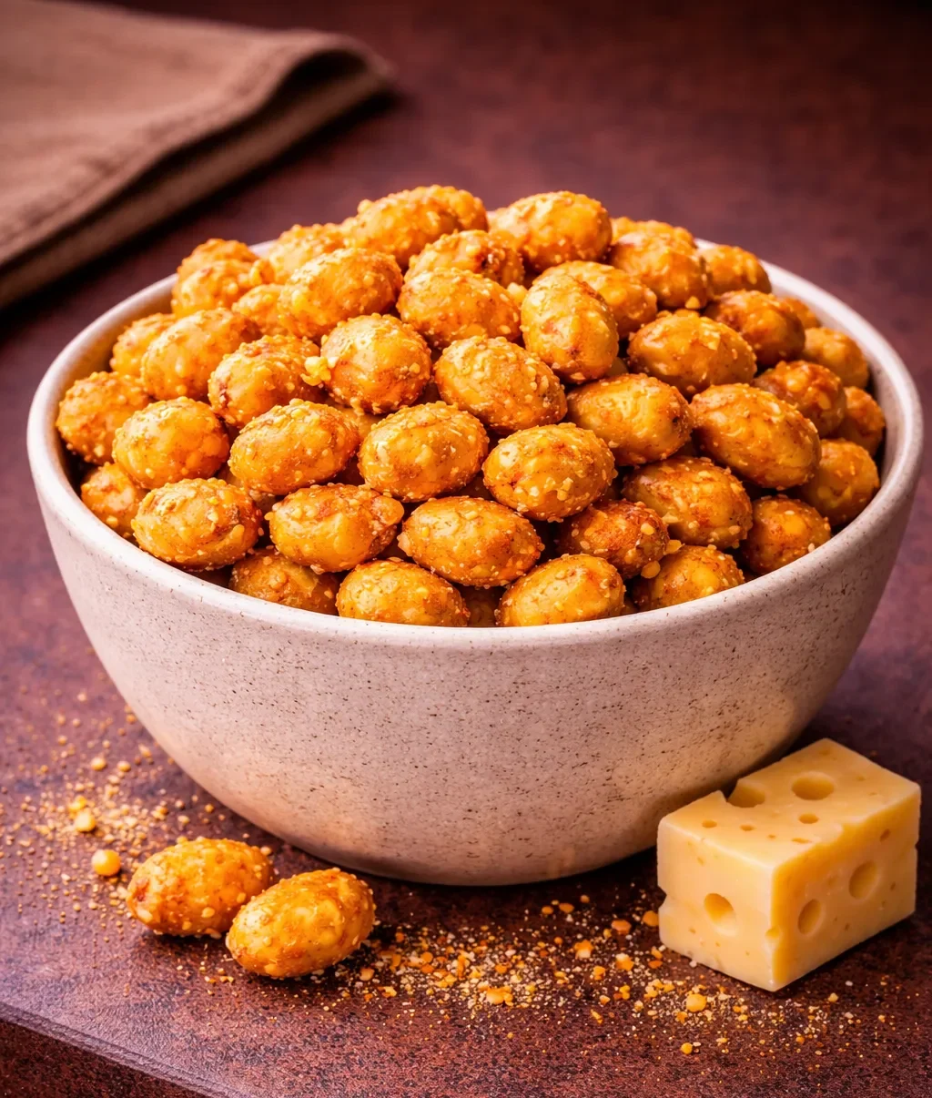 ذرة محمص جبنة