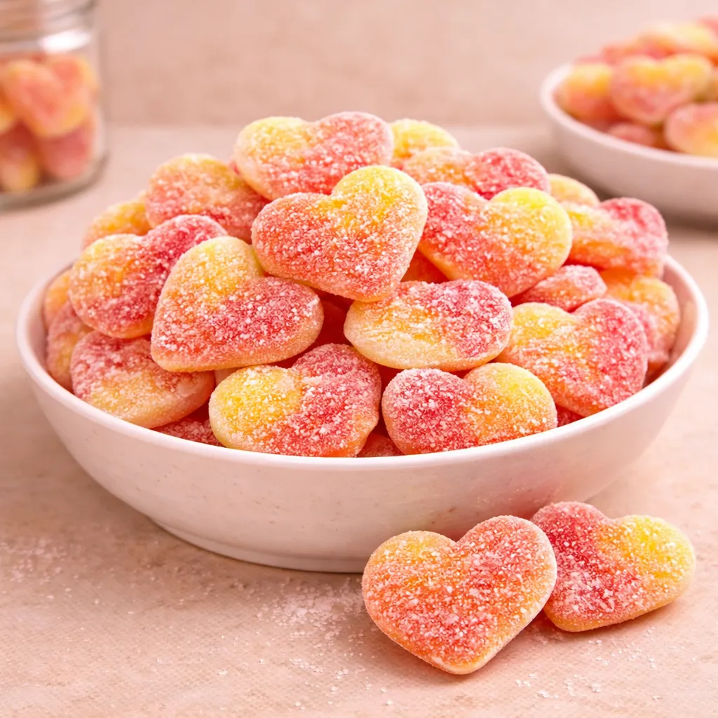 Peach Heart Fizzy