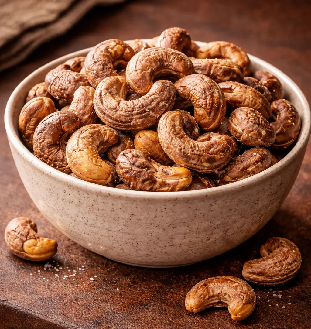 كاجو مشوي بالقشر